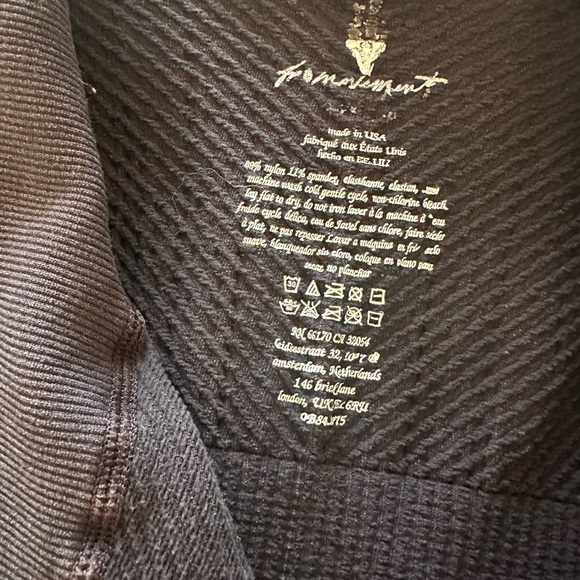 FP Movement by Free People Charcoal Moto Jacket - Picture 4 of 6